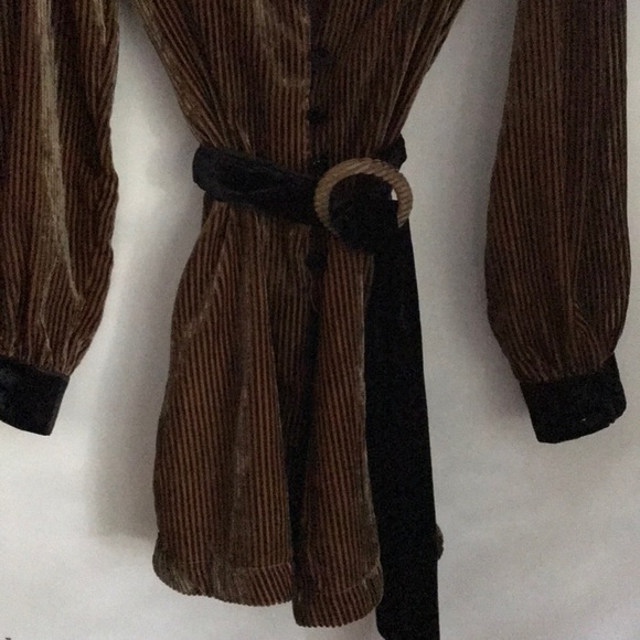 Free people burned velvet striped dress 🌟🌟 - Picture 4 of 4